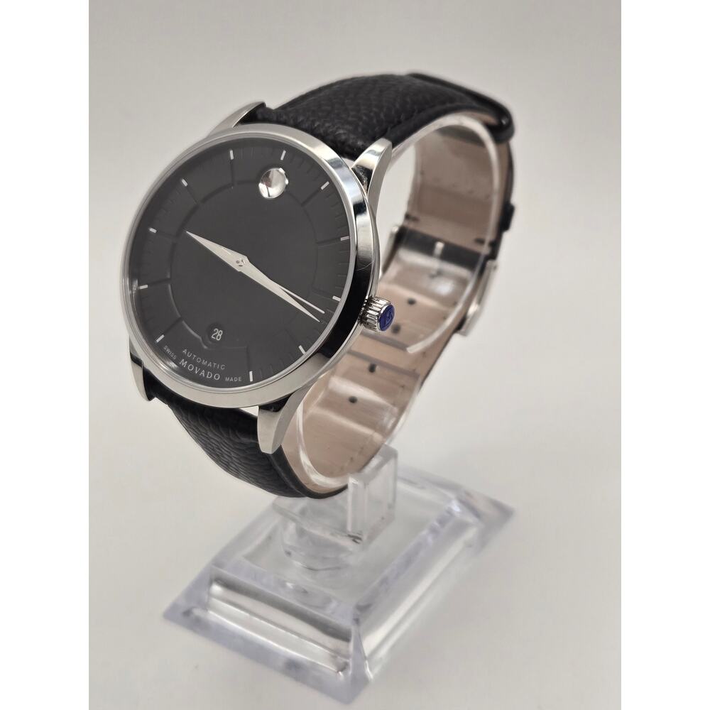 Movado 1881 Automatic Men's Watch 49.1.14.1290 Luxury Exhibition Caseback Box - Picture 4 of 13